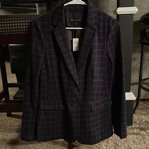 Banana Republic Plaid Blazer